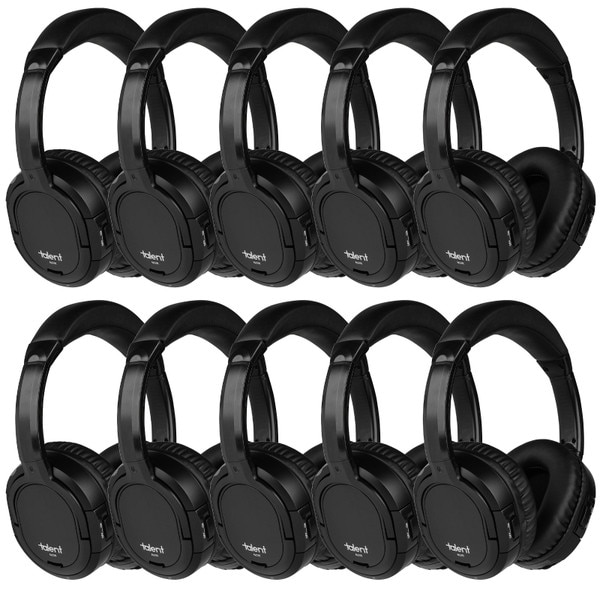 Main product image for Talent Noir Premium Personal Listening Headphone 10 Piece Expansion Pack233-3661